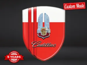 Cadillac Badge Silicone Limitato Sport Racing Edizione Cupola